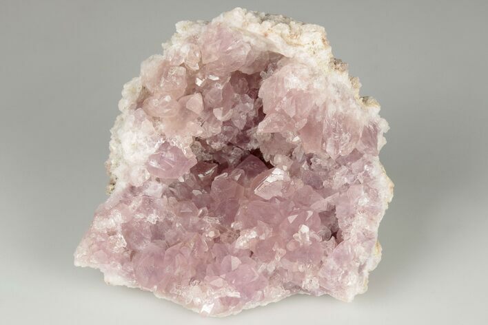 Beautiful, Pink Amethyst Geode Section - Argentina #195415